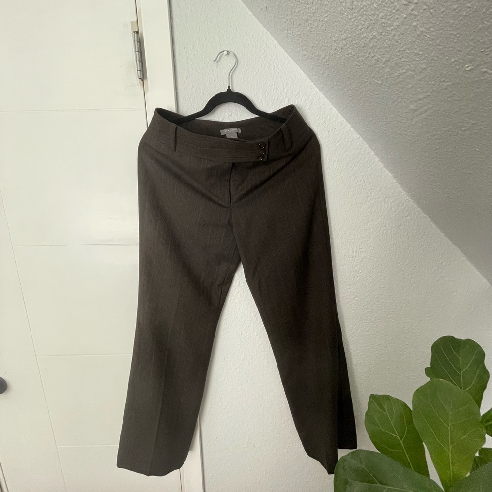Anne Taylor brown work pants